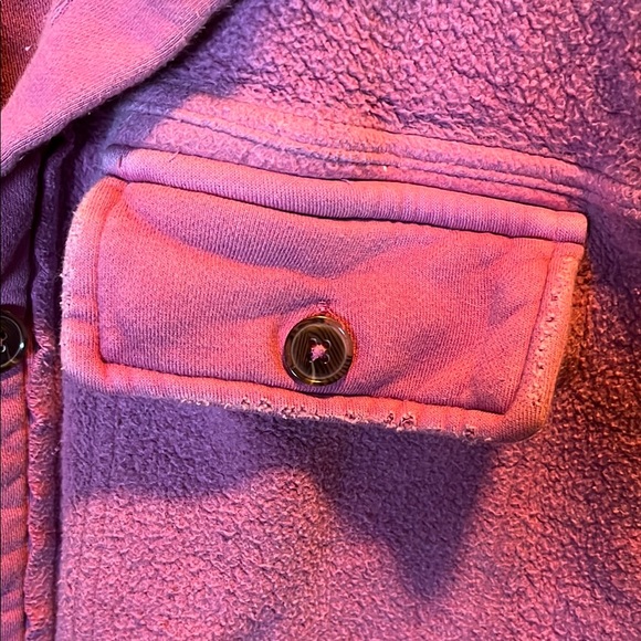 Pink Free People Ruby Button Down - Picture 3 of 7